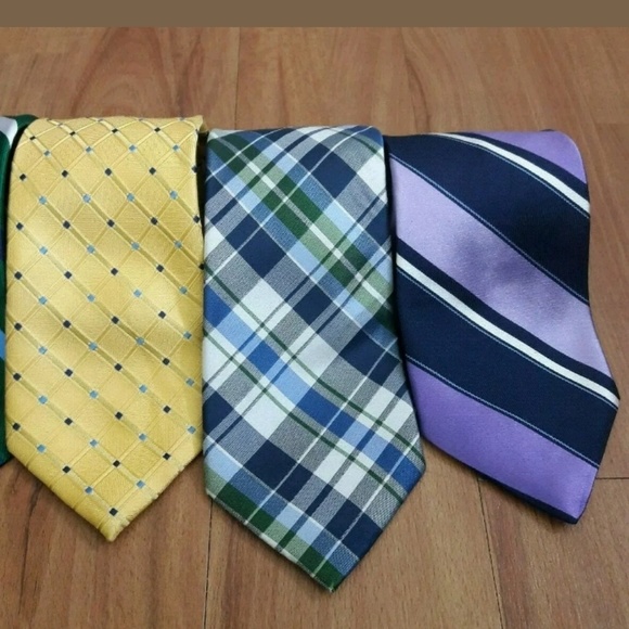 Nautica Mens Neckties Lot of 6 100% SILK Ties - Picture 4 of 6